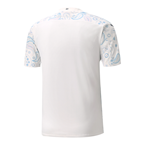 MANCHESTER CITY 20-21 AWAY WHITE JERSEY SHIRT - Click Image to Close